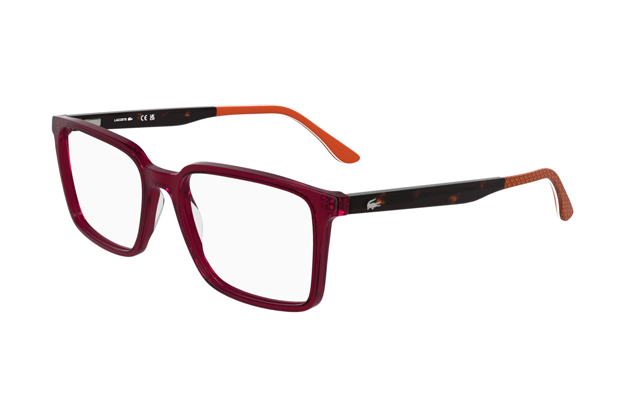 Lacoste L2992 N 601 TRANSPARENT BURGUNDY Lacoste L2992 N 601 TRANSPARENT BURGUNDY