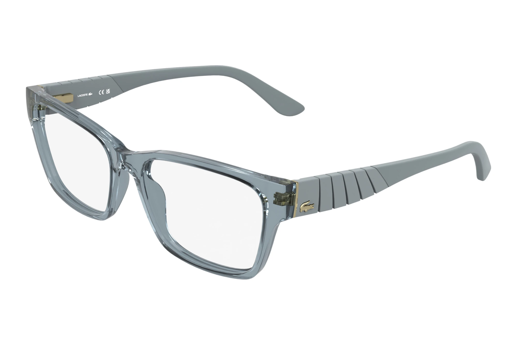 Lacoste L4024 414 TRANSPARENT LIGHT GREY AVIO Lacoste L4024 414 TRANSPARENT LIGHT GREY AVIO