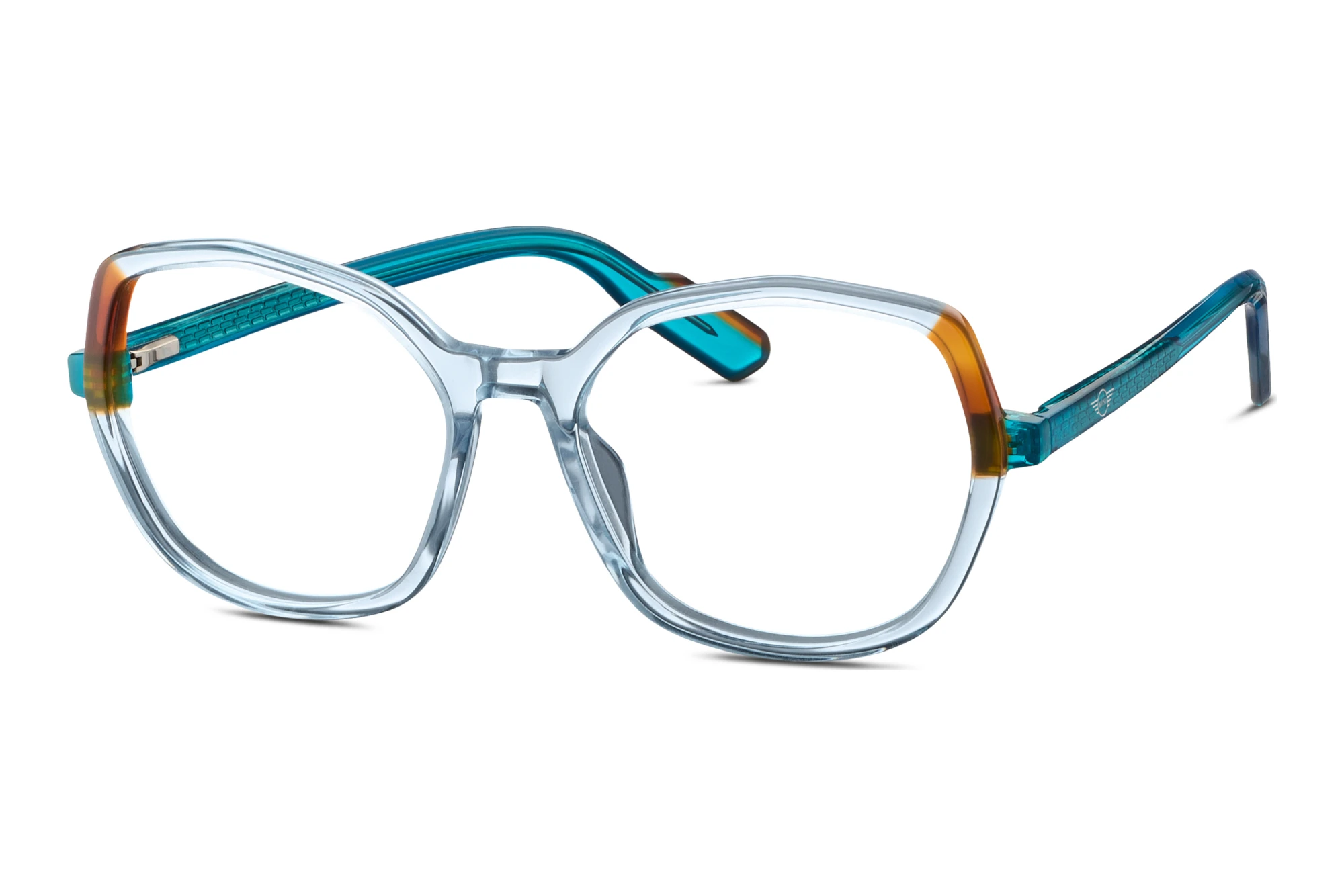 MINI Eyewear MI 743059 76 hellblau-honig havanna transparent MINI Eyewear MI 743059 76 hellblau-honig havanna transparent