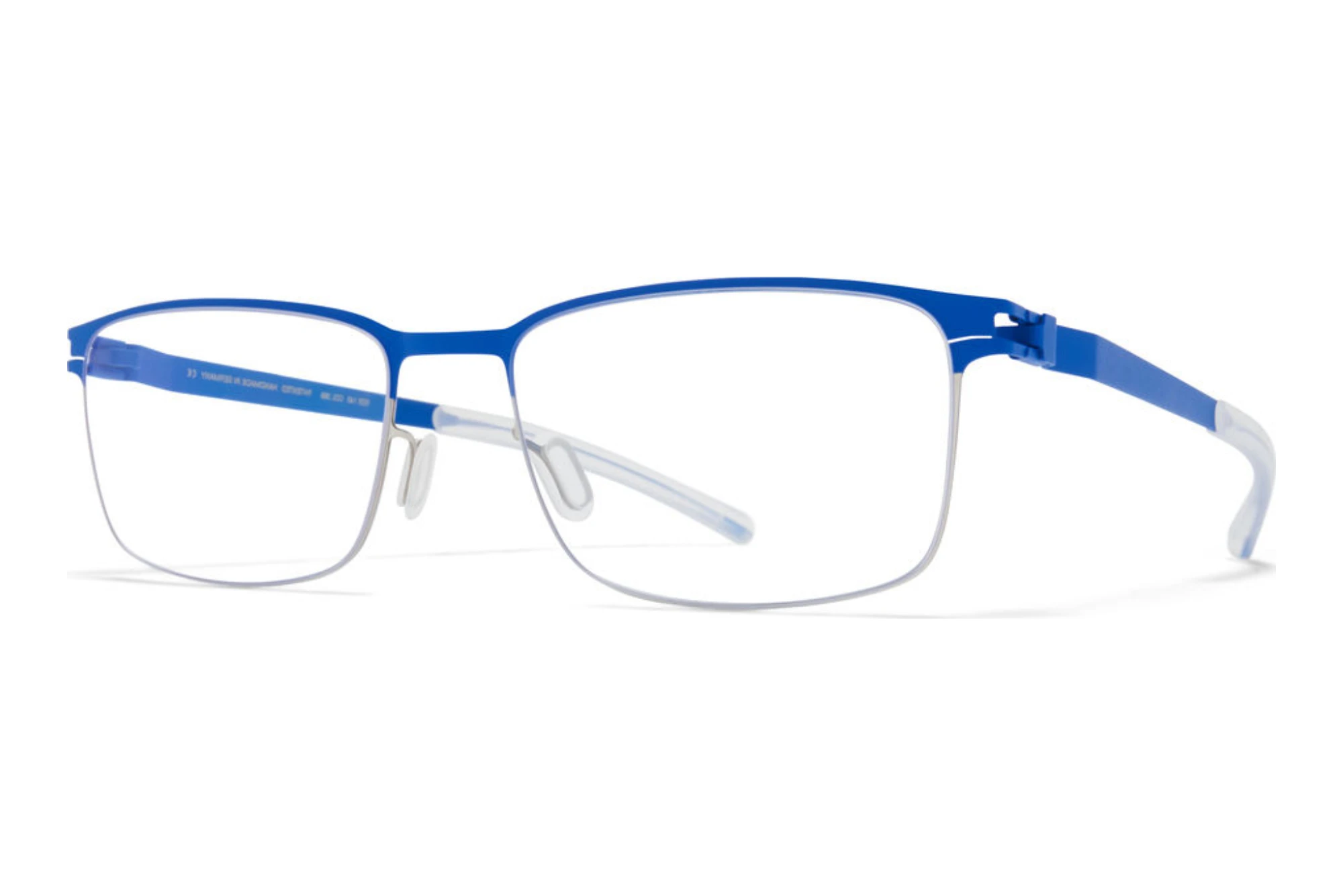 MYKITA GERHARD RX 395 Shiny Silver/Yale Blu MYKITA GERHARD RX 395 Shiny Silver/Yale Blu