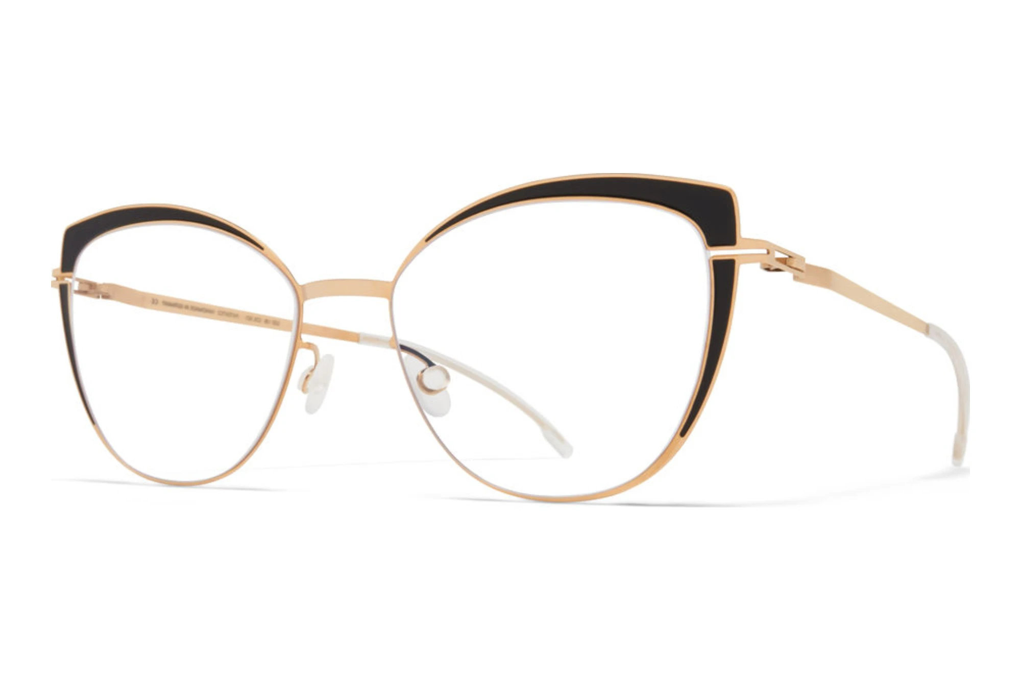 MYKITA KELSEY RX 521 Champagne Gold/Jet Black MYKITA KELSEY RX 521 Champagne Gold/Jet Black