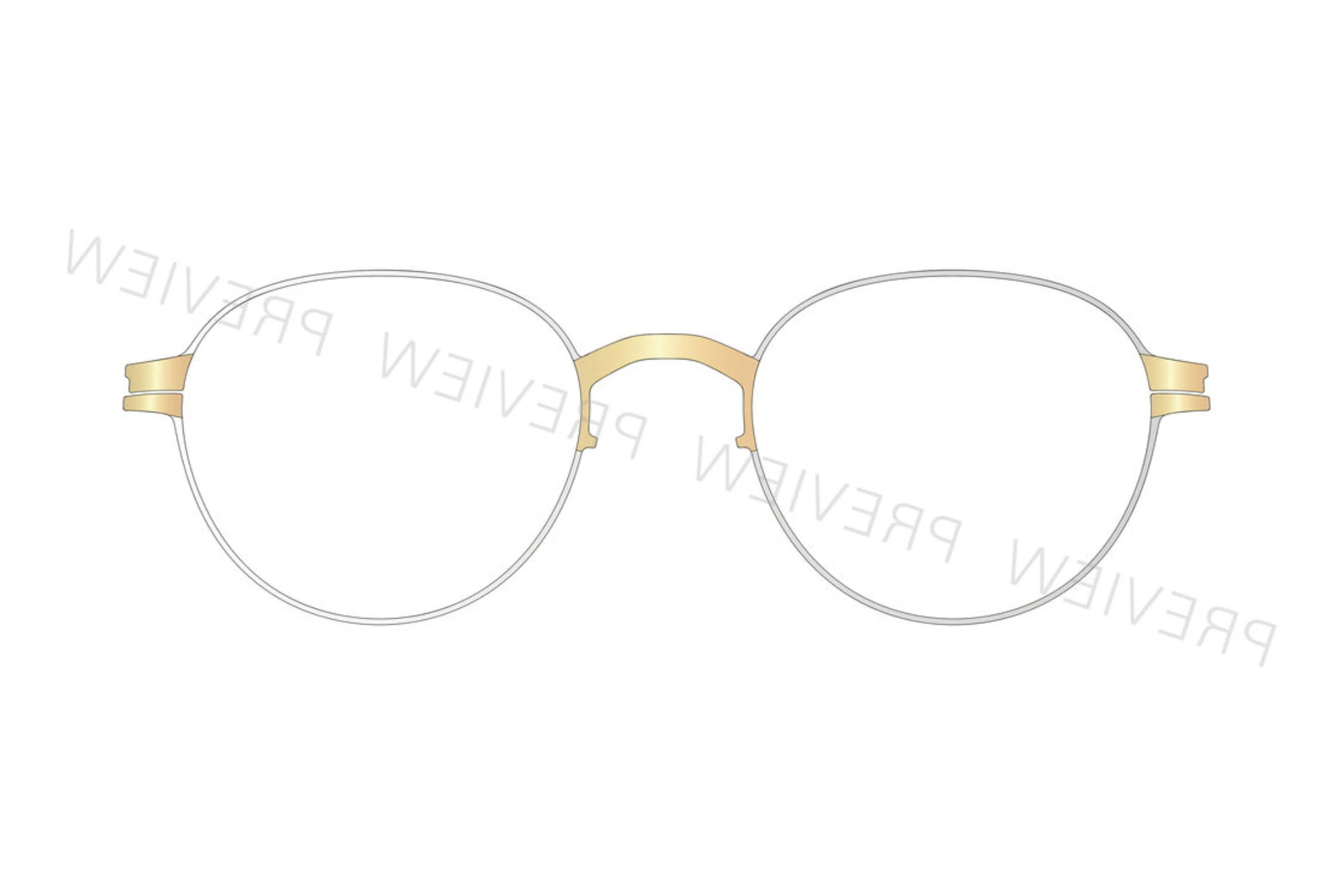 MYKITA SELBY RX 303 Silver/Champagne Gold MYKITA SELBY RX 303 Silver/Champagne Gold