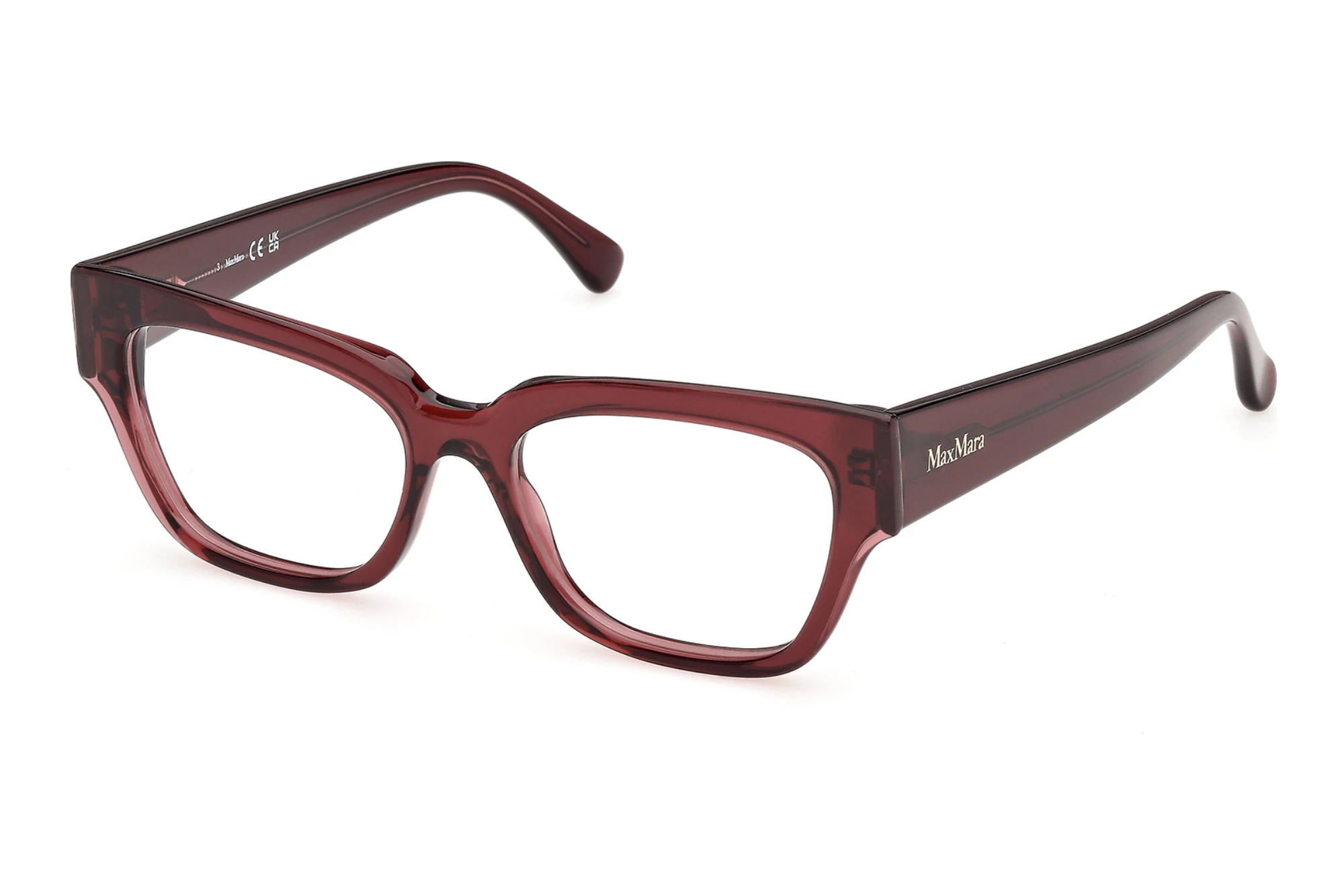 Max Mara MM5259 069 Bordeaux Glänzend Max Mara MM5259 069 Bordeaux Glänzend
