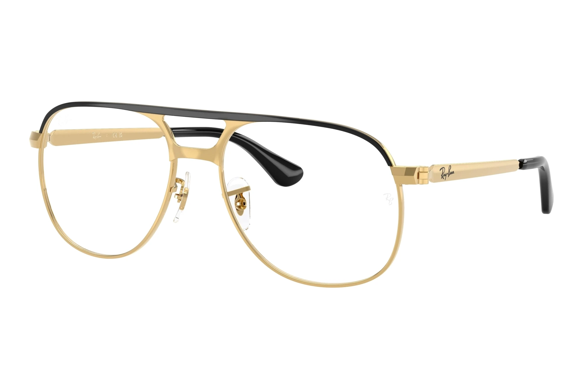 Ray-Ban RX3793V 2994 Black On Gold Ray-Ban RX3793V 2994 Black On Gold