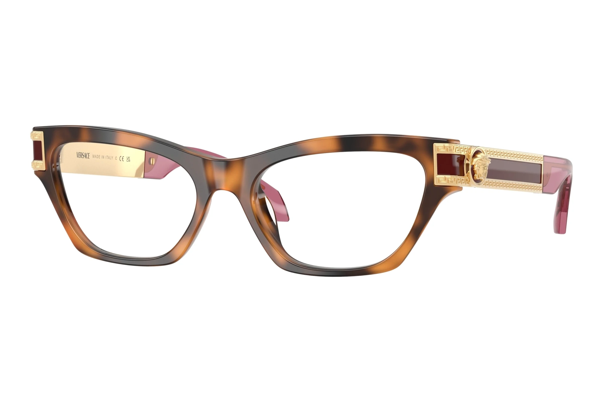 Versace VE3396U 5264 Brown Havana Versace VE3396U 5264 Brown Havana