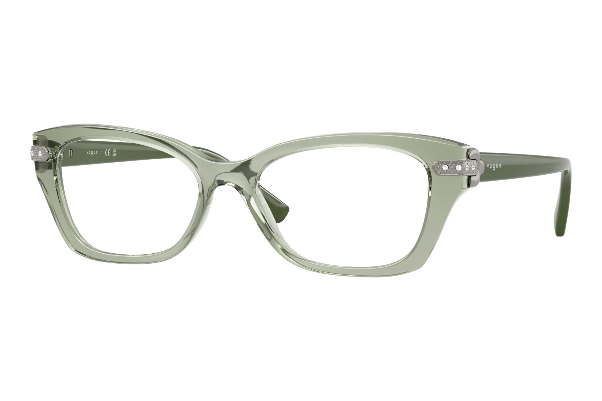 Vogue Eyewear VO5704B 3022 Transparent Green Vogue Eyewear VO5704B 3022 Transparent Green