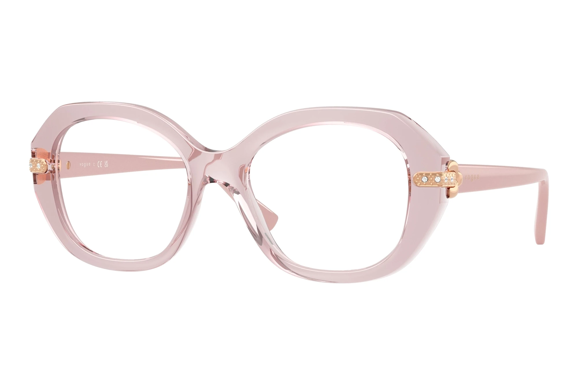 Vogue Eyewear VO5705B 2942 Transparent Pink Vogue Eyewear VO5705B 2942 Transparent Pink