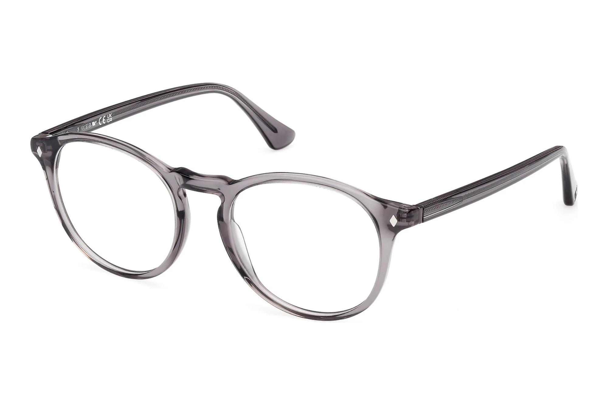 Web Eyewear WE5387 016 Glänzend Grau Web Eyewear WE5387 016 Glänzend Grau
