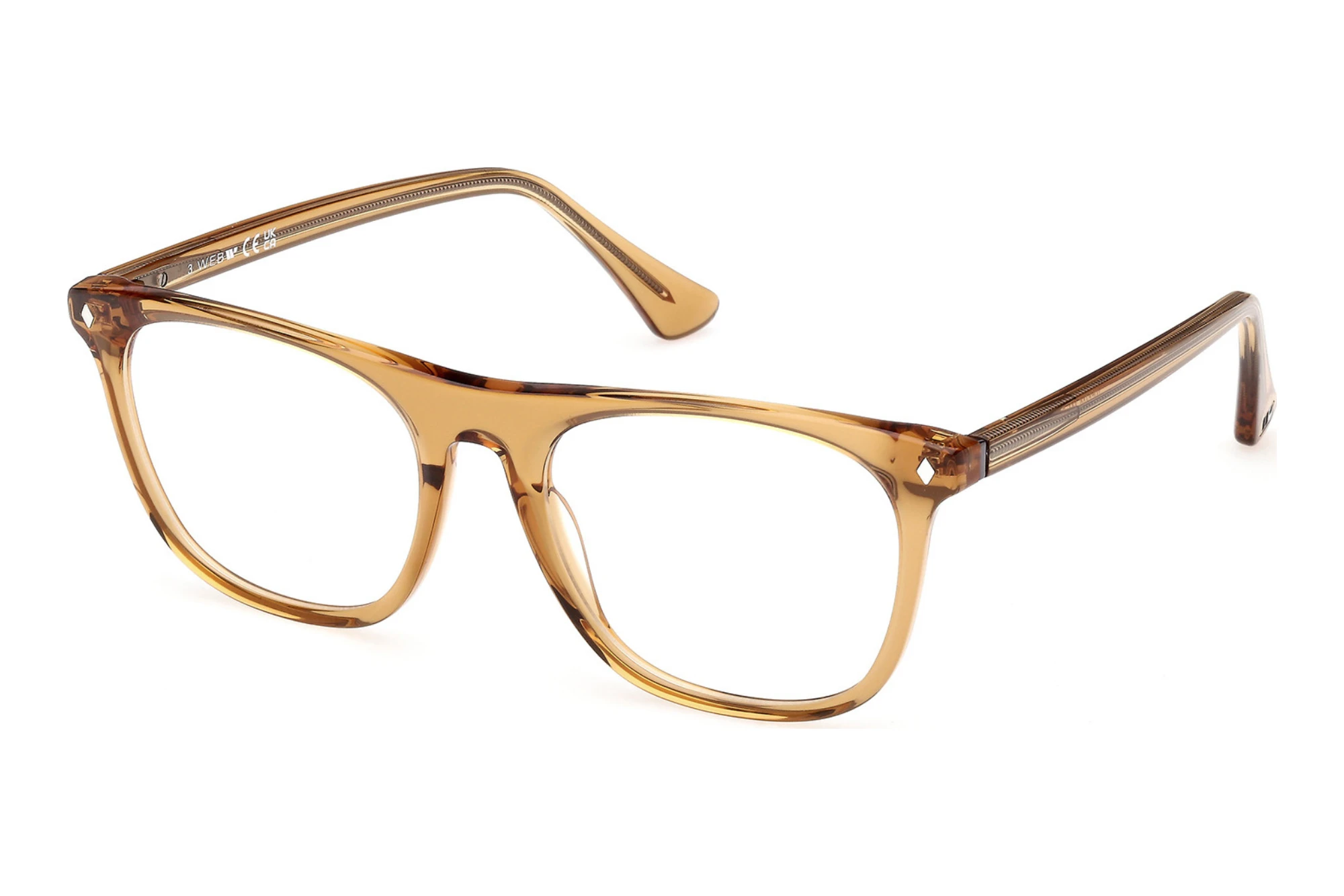 Web Eyewear WE5462 039 Glänzend Hell Gelb Web Eyewear WE5462 039 Glänzend Hell Gelb