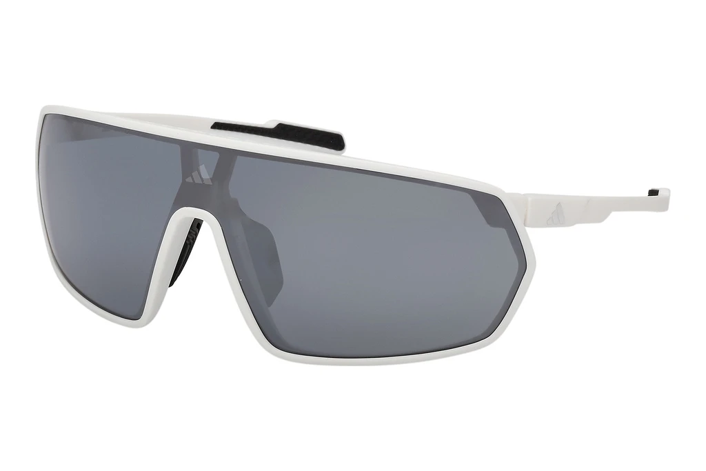 Adidas SP0088 21C grau verspiegeltMatt Weiss Adidas SP0088 21C grau verspiegeltMatt Weiss