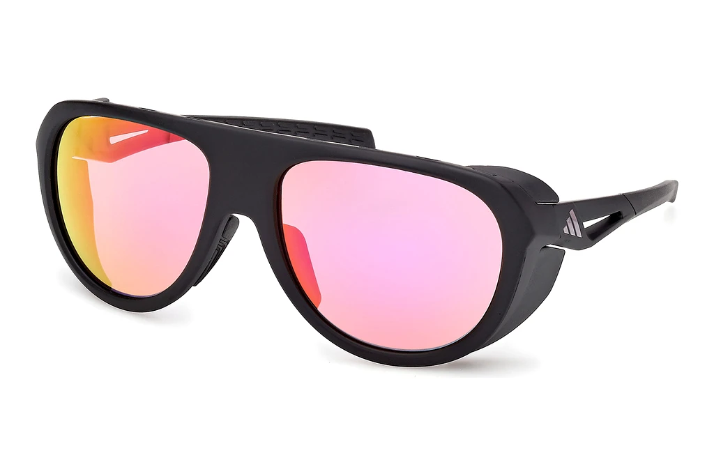 Adidas SP0110 02Z violett verspiegeltMatt Schwarz Adidas SP0110 02Z violett verspiegeltMatt Schwarz