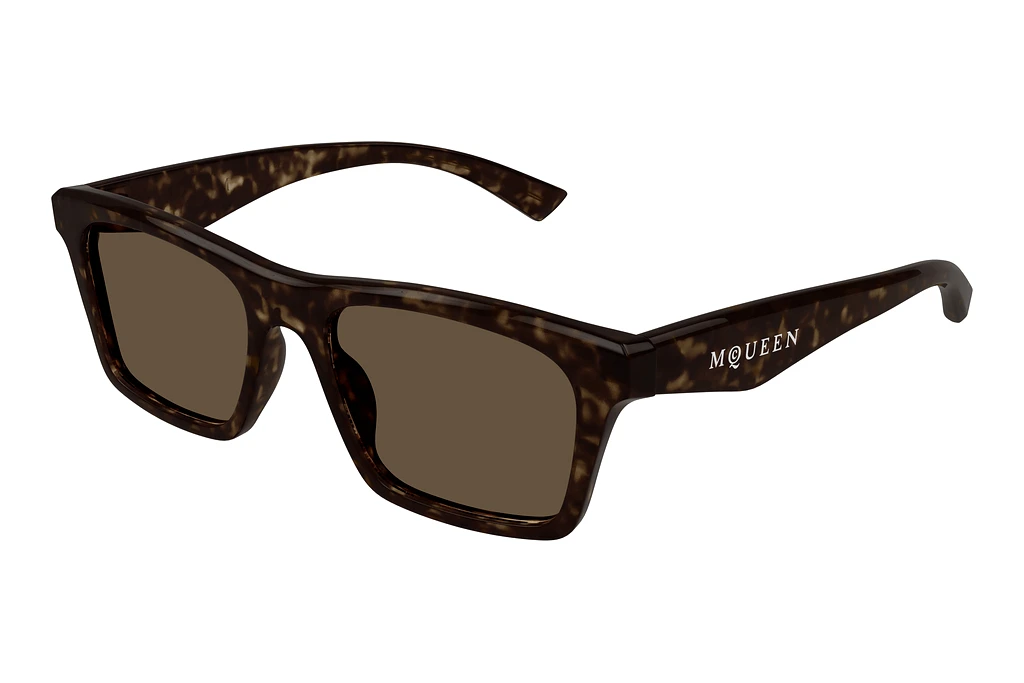 Alexander McQueen AM0472S 002 HAVANA Alexander McQueen AM0472S 002 HAVANA