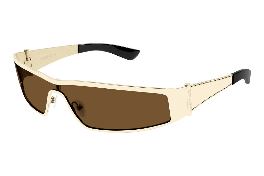 Alexander McQueen AM0491S 003 GOLD Alexander McQueen AM0491S 003 GOLD