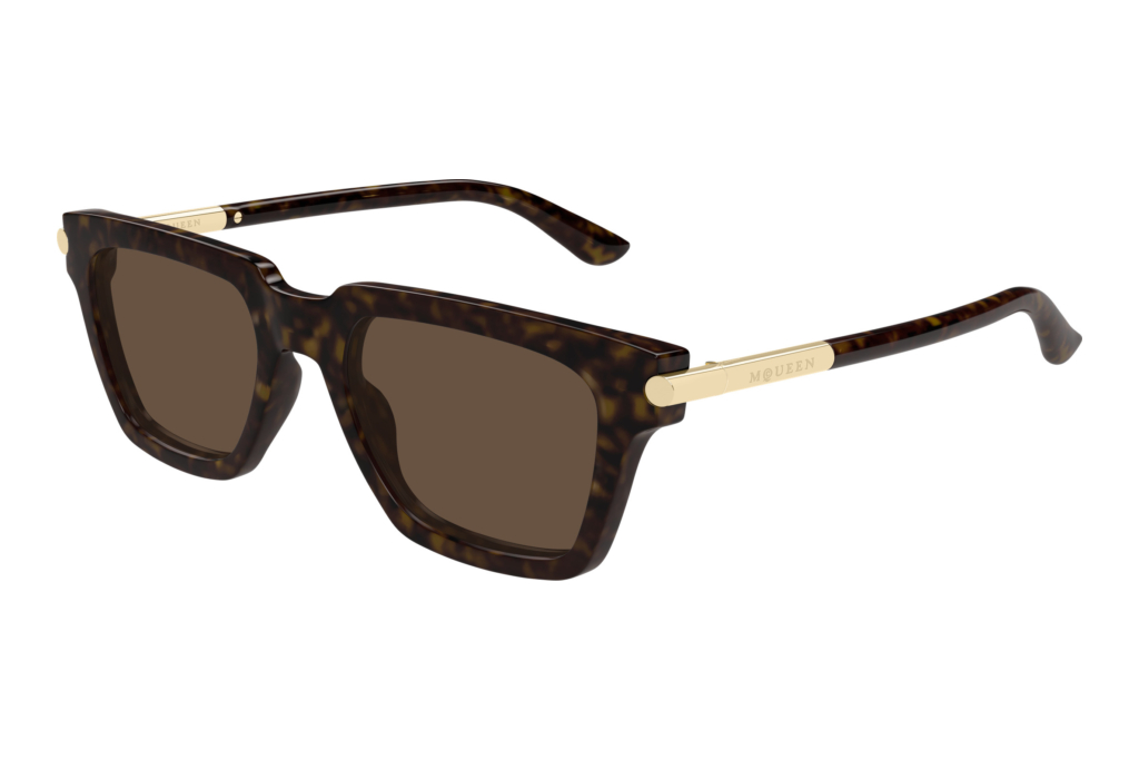 Alexander McQueen AM0519S 002 HAVANA Alexander McQueen AM0519S 002 HAVANA