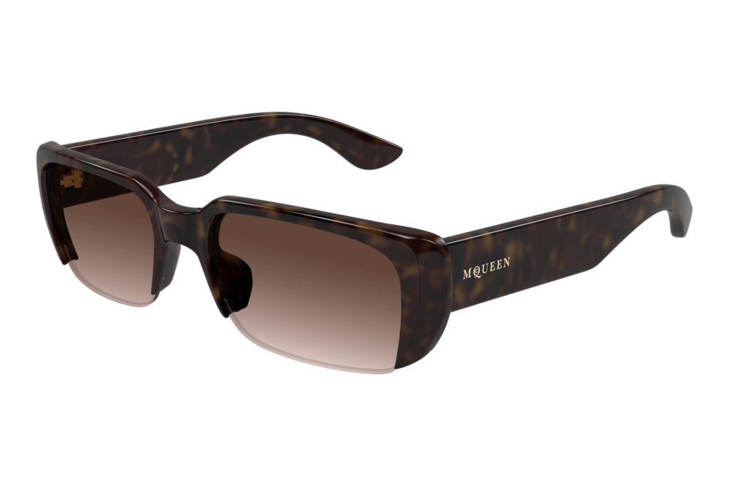 Alexander McQueen AM0532S 002 HAVANA Alexander McQueen AM0532S 002 HAVANA
