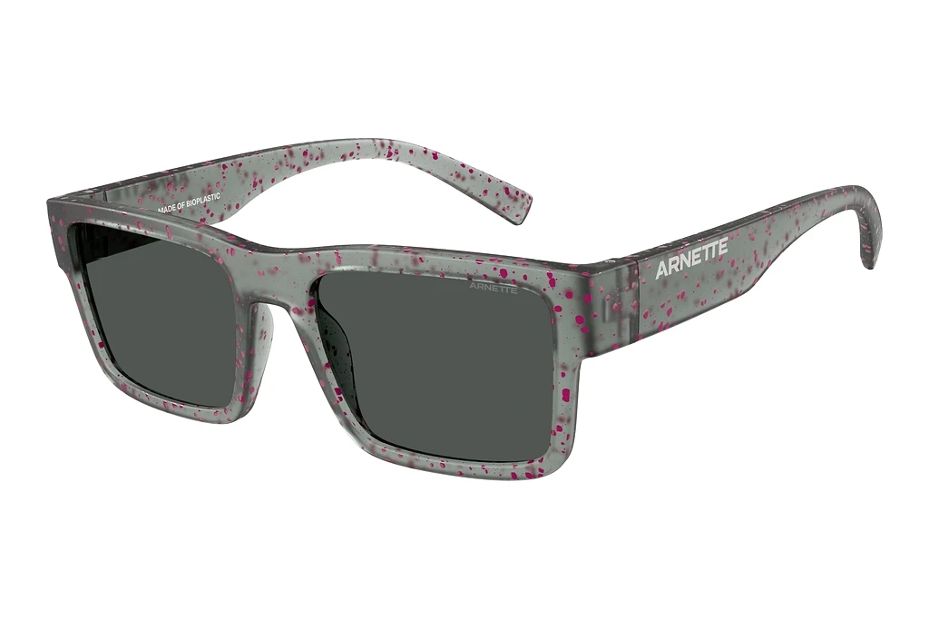 Arnette AN4344 296987 Dark GreyMatte Transparent Grey/Pink Splatter Arnette AN4344 296987 Dark GreyMatte Transparent Grey/Pink Splatter
