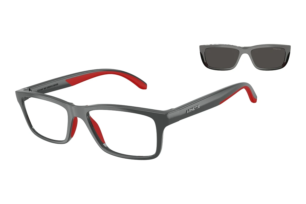 Arnette   AN4356 28411W Dark Grey/Red Rubber Arnette   AN4356 28411W Dark Grey/Red Rubber