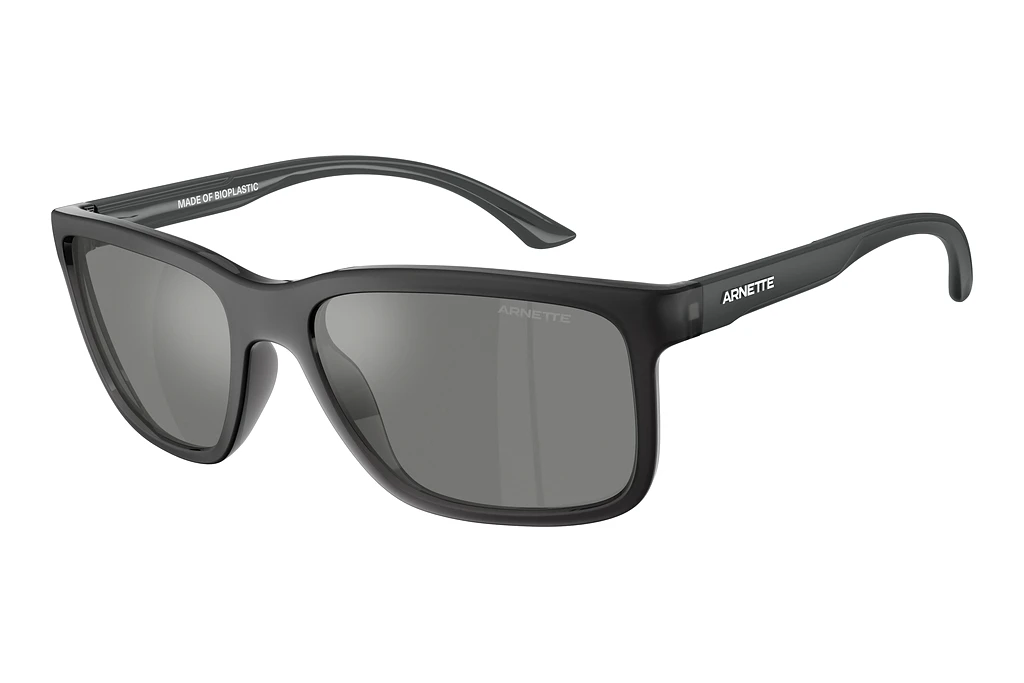 Arnette   AN4359 27866G Grey Mirror SilverTransparent Grey Matte/Shiny Arnette   AN4359 27866G Grey Mirror SilverTransparent Grey Matte/Shiny