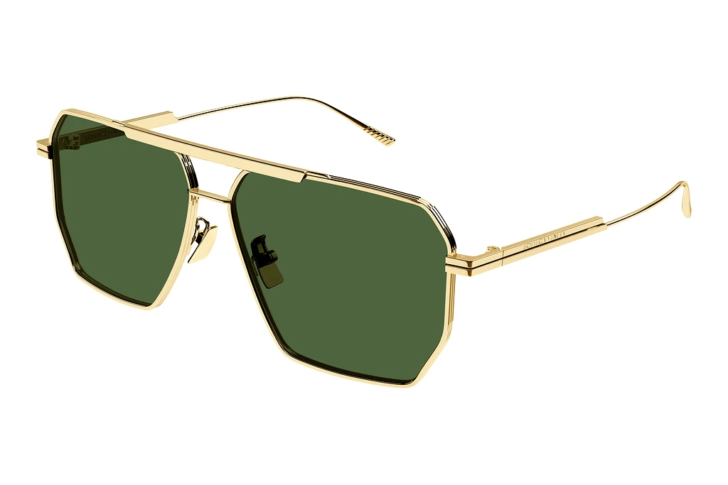 Bottega Veneta BV1012S 004 GREENGOLD Bottega Veneta BV1012S 004 GREENGOLD