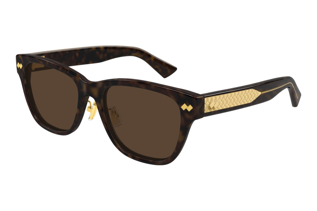 Bottega Veneta BV1402SK 006 HAVANA Bottega Veneta BV1402SK 006 HAVANA