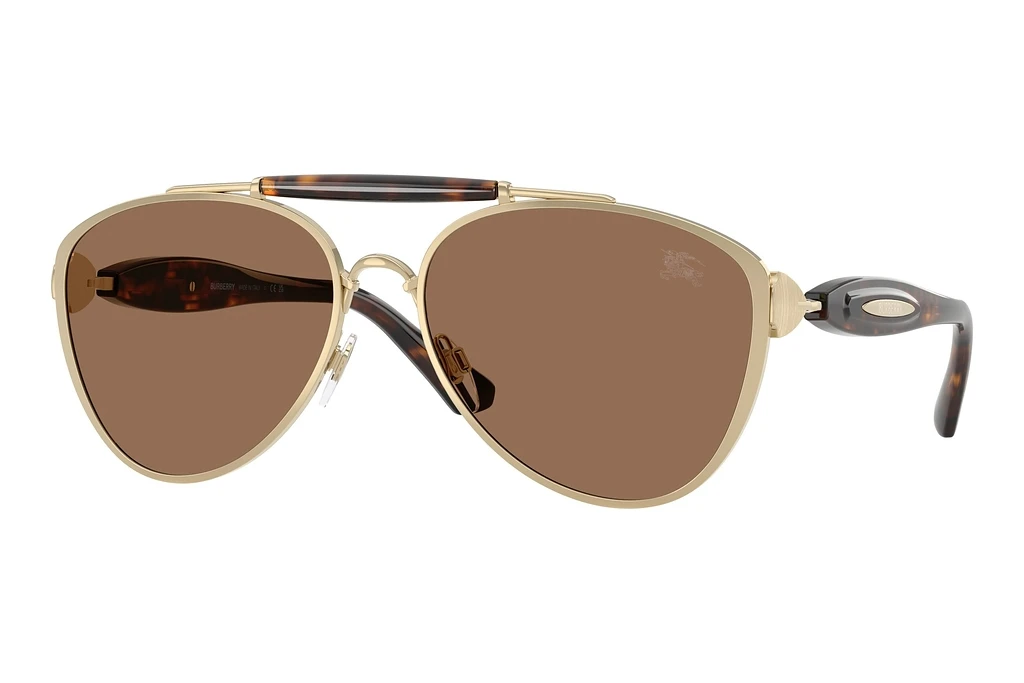 Burberry   BE3160 110973 Dark BrownLight Gold Burberry   BE3160 110973 Dark BrownLight Gold