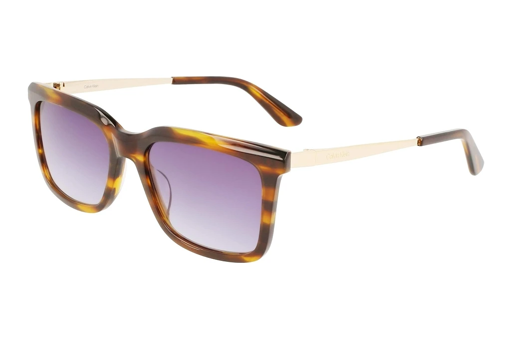 Calvin Klein   CK22517S 240 BROWN STRIPED BROWN Calvin Klein   CK22517S 240 BROWN STRIPED BROWN