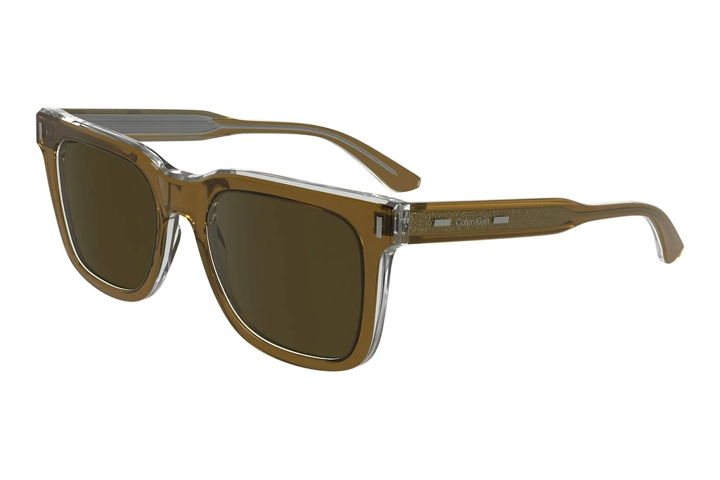 Calvin Klein   CK24536S 280 BROWN LIGHT BROWN/CRYSTAL Calvin Klein   CK24536S 280 BROWN LIGHT BROWN/CRYSTAL