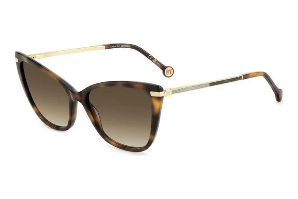 Carolina Herrera   HER 0262/S 086/HA BROWN SHADEDHAVANNA Carolina Herrera   HER 0262/S 086/HA BROWN SHADEDHAVANNA