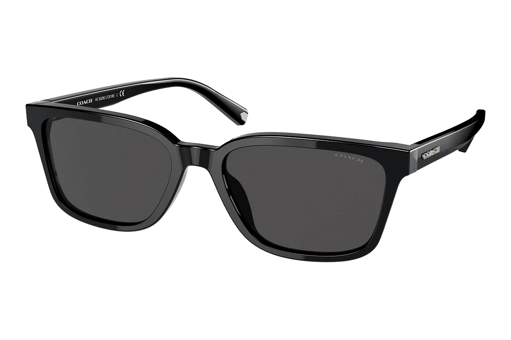 Coach HC8328U 500287 Dark Grey SolidBlack Coach HC8328U 500287 Dark Grey SolidBlack