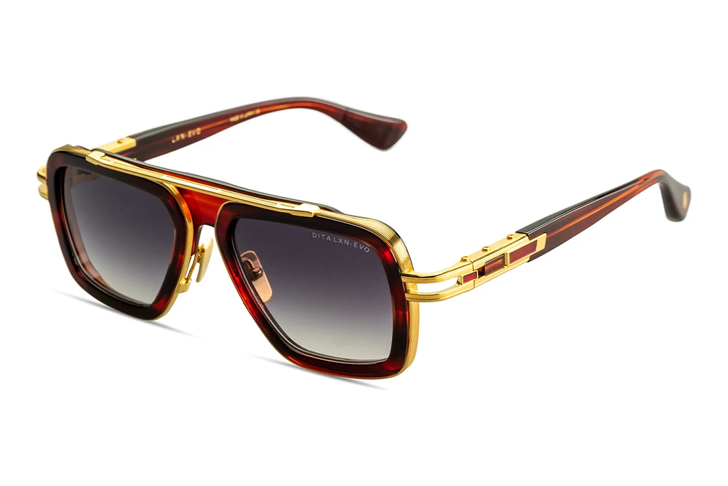 DITA DTS-403 04A DARK GREY GRADIENTSIENNA BLAZE - YELLOW GOLD DITA DTS-403 04A DARK GREY GRADIENTSIENNA BLAZE - YELLOW GOLD