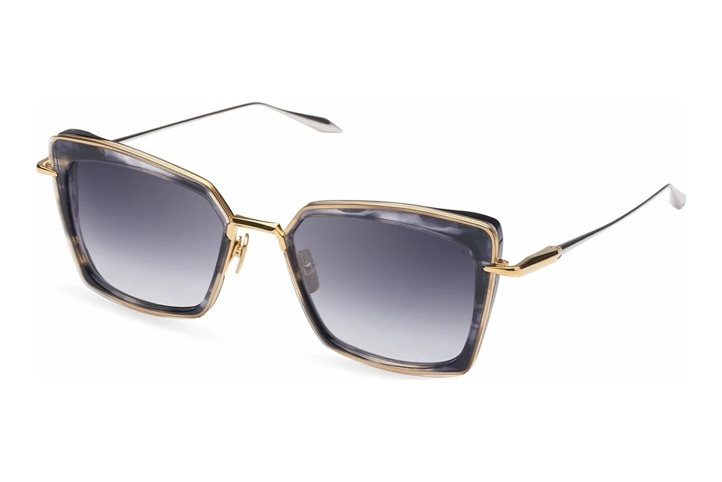 DITA   DTS-405 01A DARK GREY TO CLEAR GRADIENTBLACK HAZE - YELLOW GOLD DITA   DTS-405 01A DARK GREY TO CLEAR GRADIENTBLACK HAZE - YELLOW GOLD