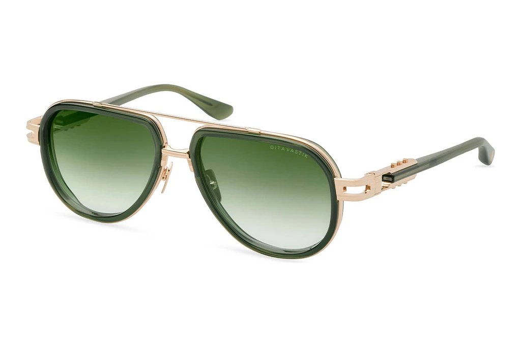 DITA DTS-441 03A DARK GREEN TO CLEAR GRADIENTWHITE GOLD - CRYSTAL BLACK MOSS DITA DTS-441 03A DARK GREEN TO CLEAR GRADIENTWHITE GOLD - CRYSTAL BLACK MOSS