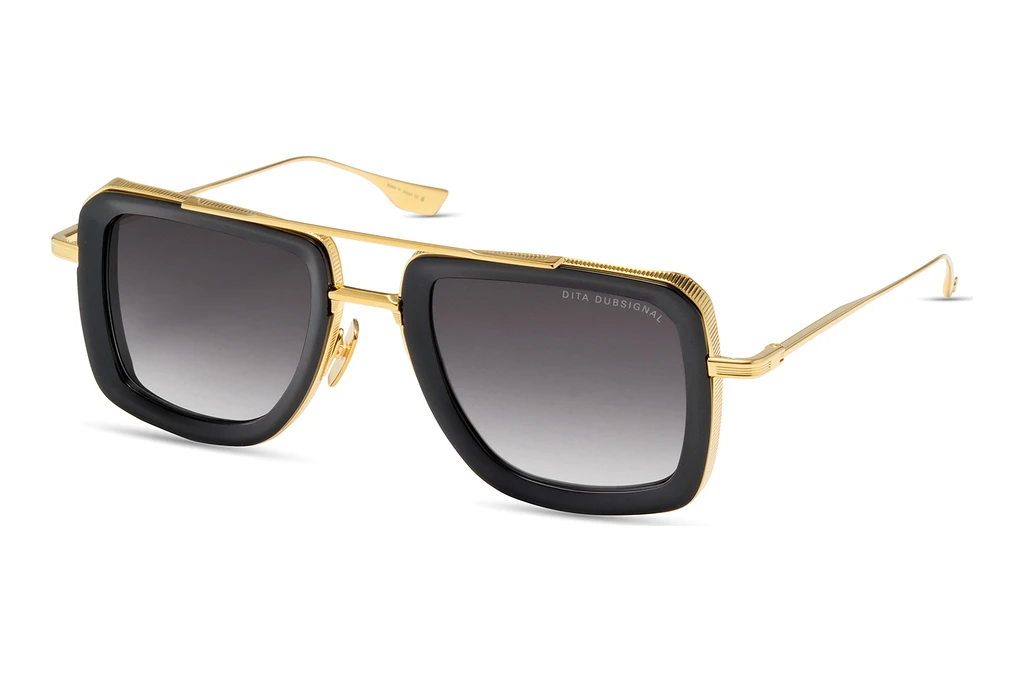 DITA   DTS-465 01A GREY TO CLEAR GRADIENTYELLOW GOLD - BLACK DITA   DTS-465 01A GREY TO CLEAR GRADIENTYELLOW GOLD - BLACK