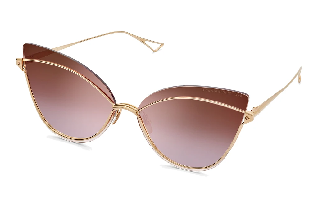 DITA   DTS-515 01 Dark Brown to Pink Gradient- ARWhite Gold DITA   DTS-515 01 Dark Brown to Pink Gradient- ARWhite Gold