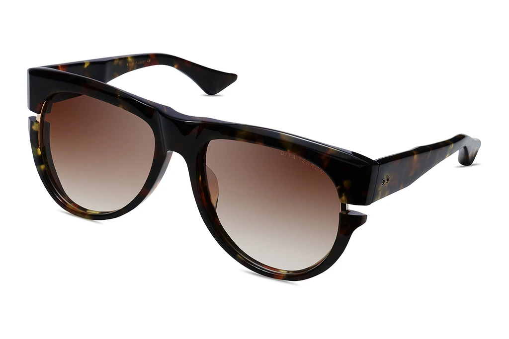 DITA   DTS-703 02A Brown to ClearHaute Tortoise - White Gold DITA   DTS-703 02A Brown to ClearHaute Tortoise - White Gold