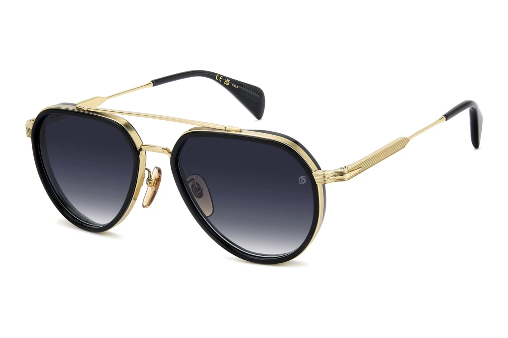 David Beckham DB 1226/G/S RHL/84 BLUE SHADED ANTIREFLEXGOLD BLACK 2 David Beckham DB 1226/G/S RHL/84 BLUE SHADED ANTIREFLEXGOLD BLACK 2