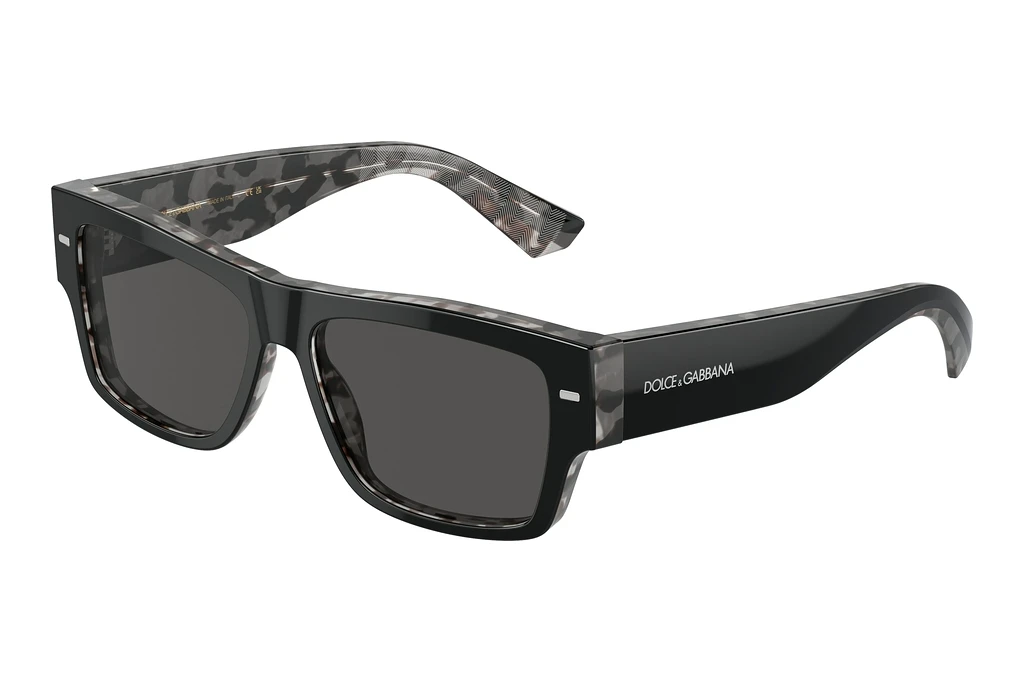 Dolce & Gabbana   DG4451 340387 Dark GreyBlack On Grey Havana Dolce & Gabbana   DG4451 340387 Dark GreyBlack On Grey Havana