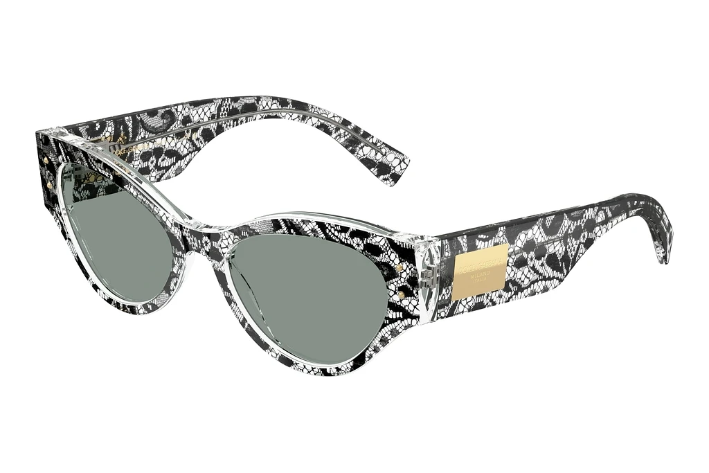 Dolce & Gabbana   DG4480 3287/1 GreyBlack Lace Dolce & Gabbana   DG4480 3287/1 GreyBlack Lace