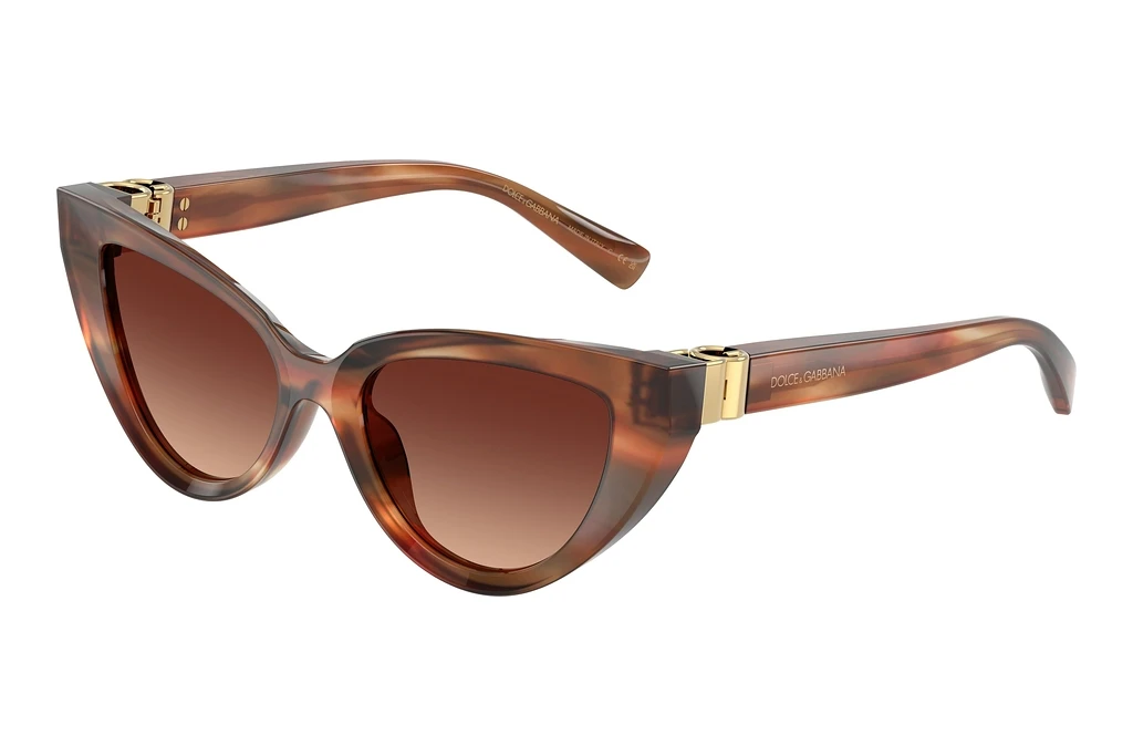 Dolce & Gabbana   DG4497 322113 Gradient BrownStriped Brown Dolce & Gabbana   DG4497 322113 Gradient BrownStriped Brown