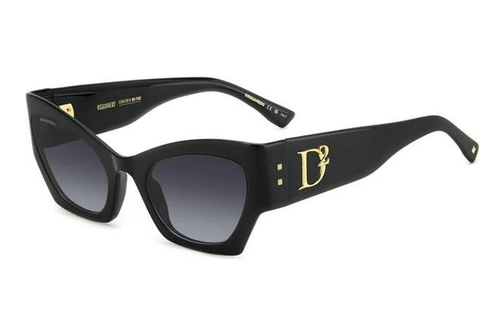 Dsquared2   D2 0132/S 807/9O DARK GREY SHADEDSCHWARZ Dsquared2   D2 0132/S 807/9O DARK GREY SHADEDSCHWARZ