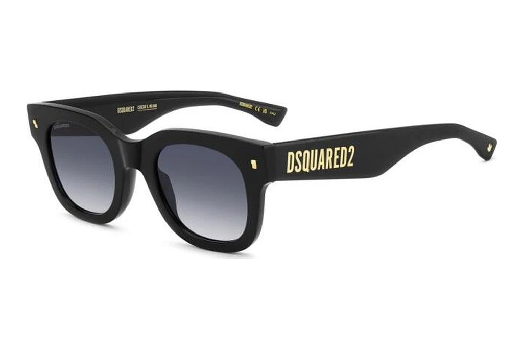 Dsquared2 D2 0180/S 807/08 DK BLUE SHADEDSCHWARZ Dsquared2 D2 0180/S 807/08 DK BLUE SHADEDSCHWARZ