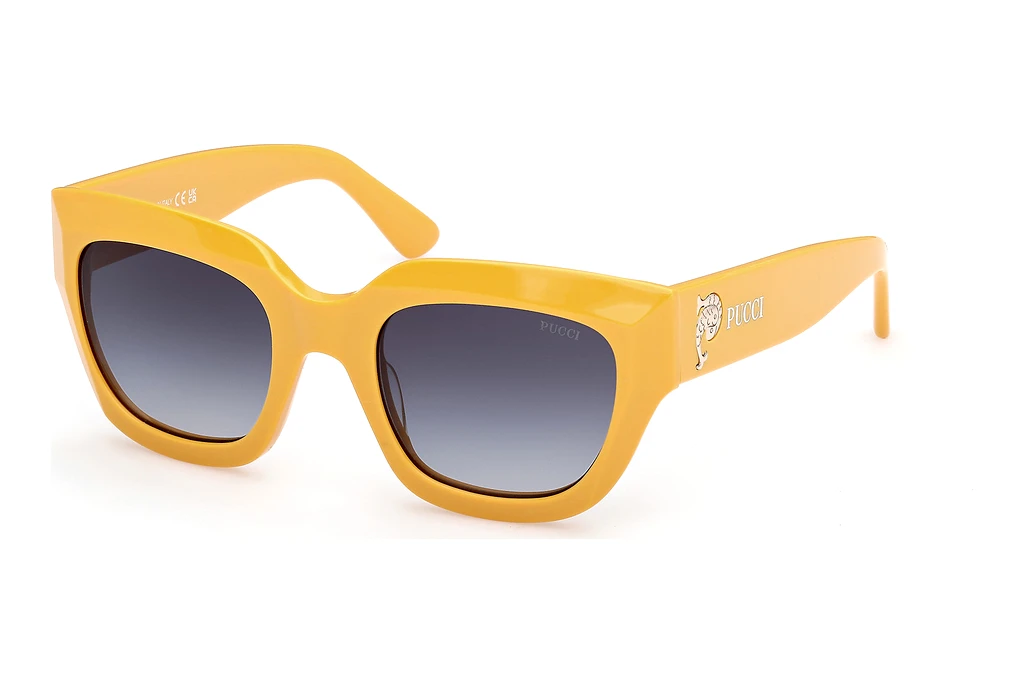 Emilio Pucci EP0215 39W blau verlaufendGelb/Einfarbig Emilio Pucci EP0215 39W blau verlaufendGelb/Einfarbig