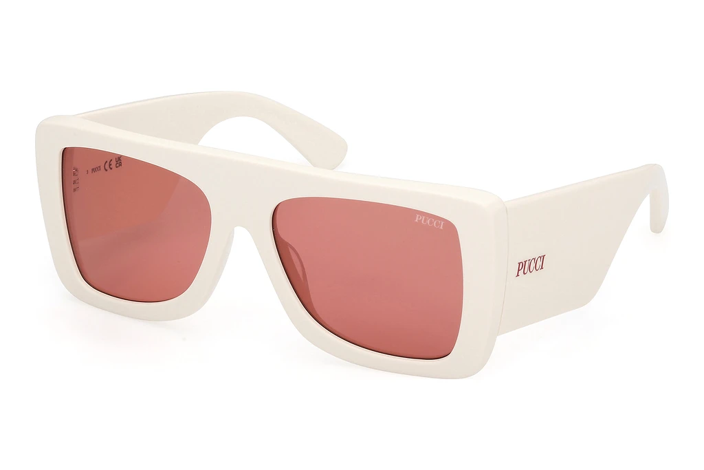 Emilio Pucci EP0230 21S bordeauxGlänzend Weiss Emilio Pucci EP0230 21S bordeauxGlänzend Weiss