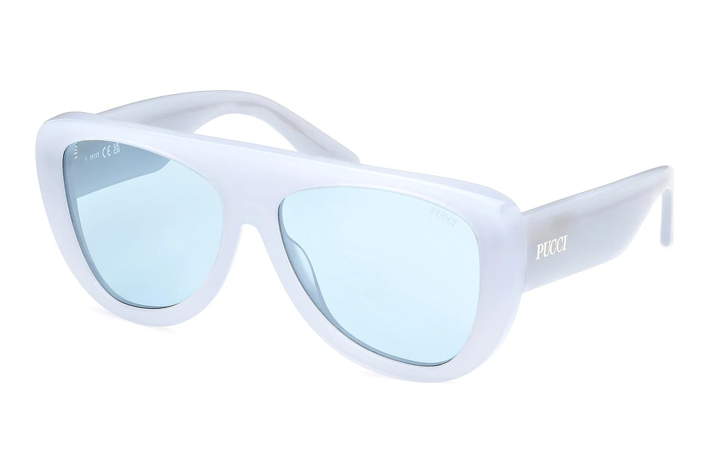 Emilio Pucci EP0231 84V blauGlänzend Hellblau Emilio Pucci EP0231 84V blauGlänzend Hellblau