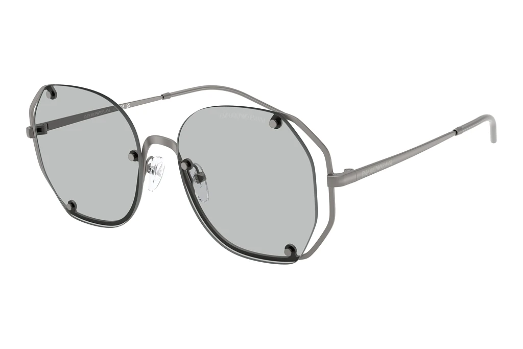 Emporio Armani EA2168 300387 Light GreyMatte Gunmetal Emporio Armani EA2168 300387 Light GreyMatte Gunmetal