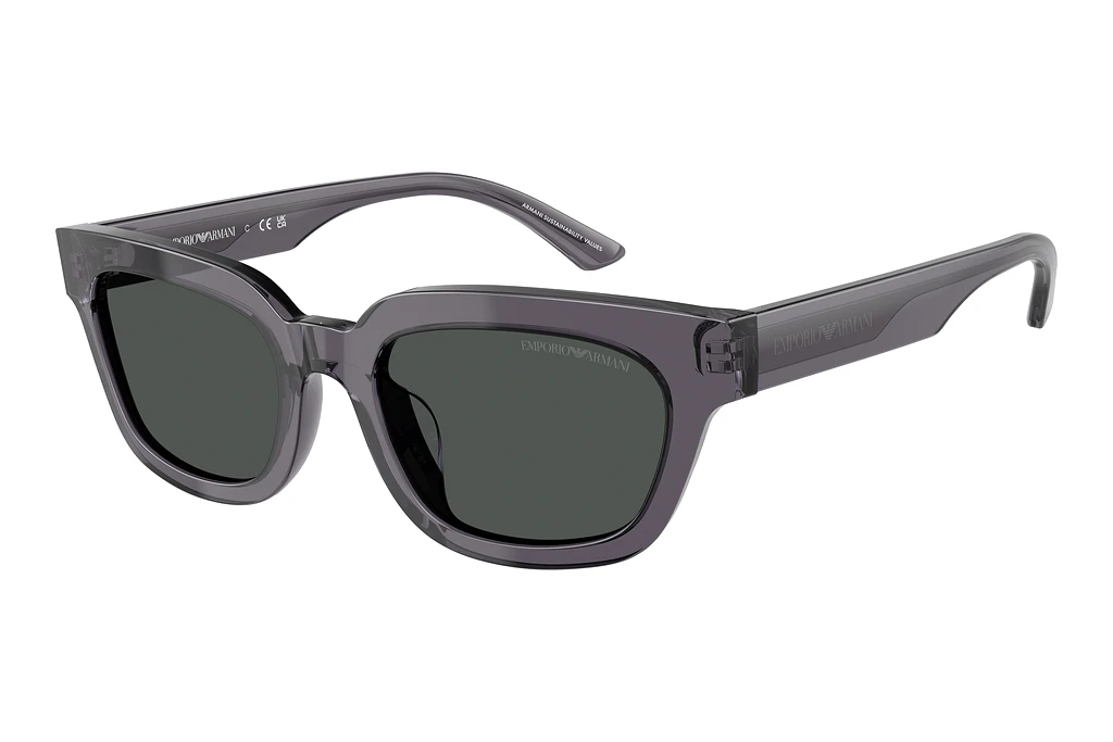 Emporio Armani   EA4233U 610687 Dark GreyTransparent Grey Emporio Armani   EA4233U 610687 Dark GreyTransparent Grey