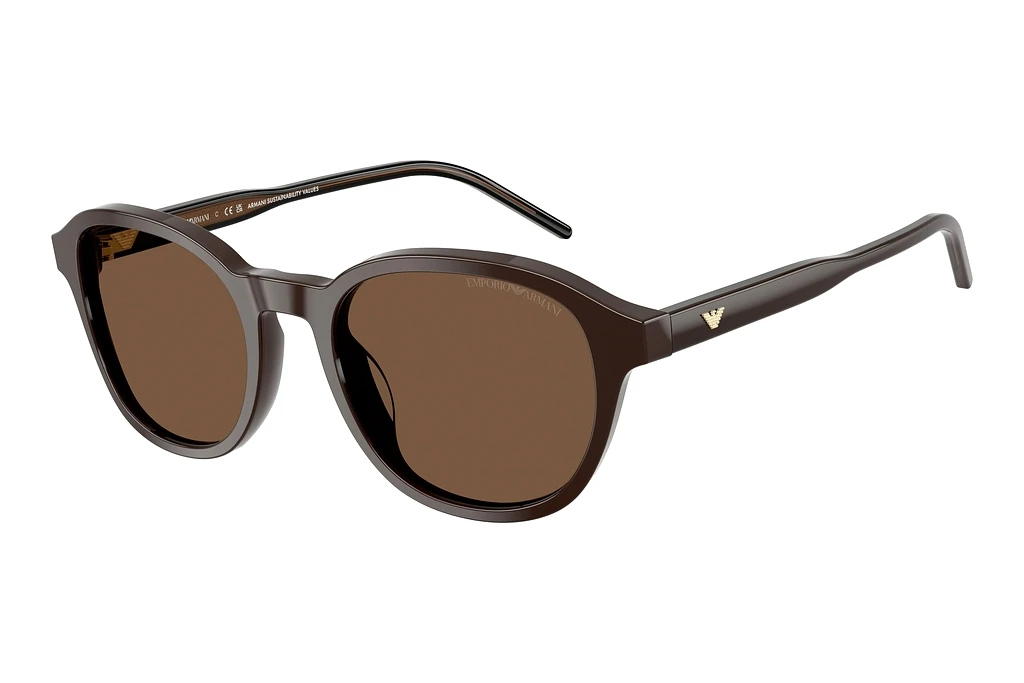 Emporio Armani   EA4247U 625573 BrownShiny Brown Emporio Armani   EA4247U 625573 BrownShiny Brown