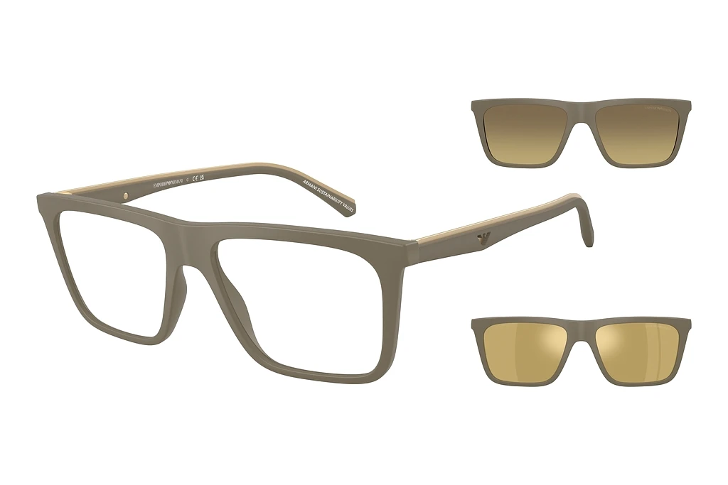 Emporio Armani EA4258 54371W ClearMatte Beige Emporio Armani EA4258 54371W ClearMatte Beige