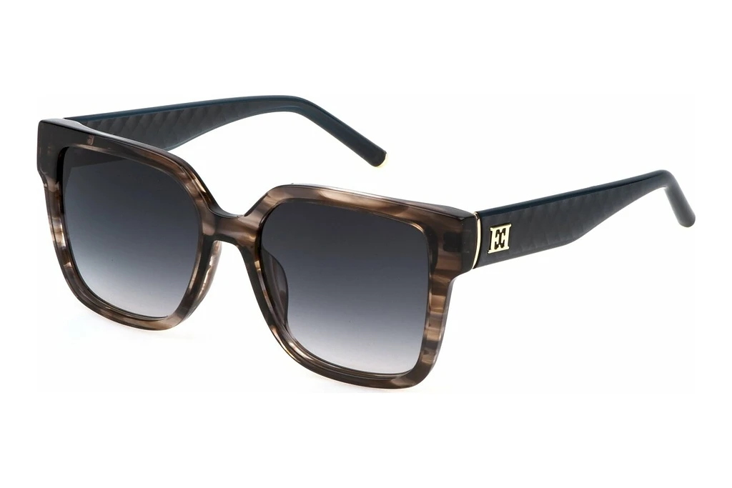 Escada   SESE64 0M61 SMOKE GRADIENT SMOKESHINY STRIPED BLUE/BROWN Escada   SESE64 0M61 SMOKE GRADIENT SMOKESHINY STRIPED BLUE/BROWN