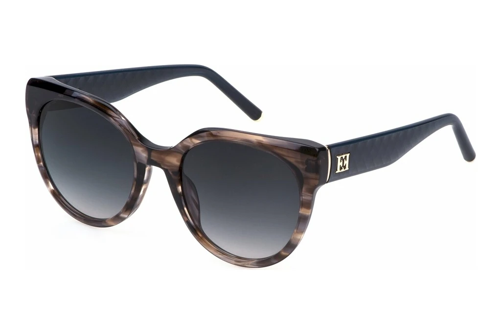 Escada SESE65 0M61 SMOKE GRADIENT SMOKESHINY STRIPED BLUE/BROWN Escada SESE65 0M61 SMOKE GRADIENT SMOKESHINY STRIPED BLUE/BROWN